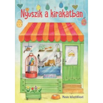 Nyuszik a kirakatban - Mesés kifestőfüzet §H (Kifestő)