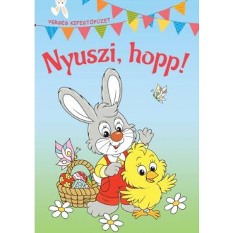 Nyuszi, hopp! - Verses kifestőfüzet §H (Kifestő)