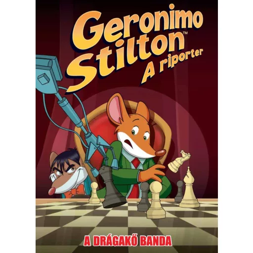 Geronimo Stilton: A riporter - A Drágakő banda (Képregény) - Alessandro Muscillo - Dario Sicchio