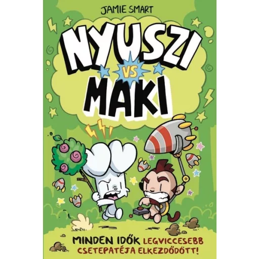 Nyuszi vs Maki 1. (Képregény) - Jamie Smart