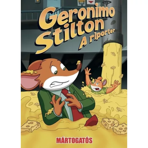 Geronimo Stilton: A riporter - Mártogatós (Képregény) - Alessandro Muscillo, Dario Sicchio