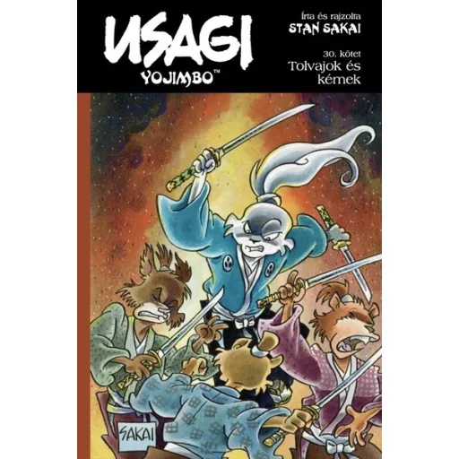 Usagi Yojimbo 30. - Tolvajok és kémek - Stan Sakai