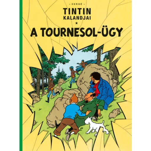 Tintin kalandjai 18. - A Tournesol-ügy (Képregény) - Hergé