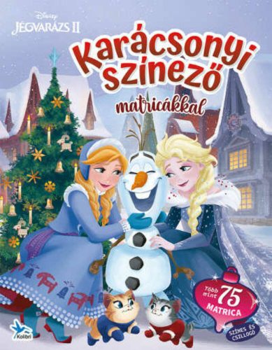 Karácsonyi színező matricákkal - Jégvarázs 2. - Disney