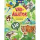 Ismeretterjesztő matricásfüzet - Vadállatok