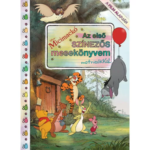 Micimackó - Első színezős mesekönyvem matricákkal