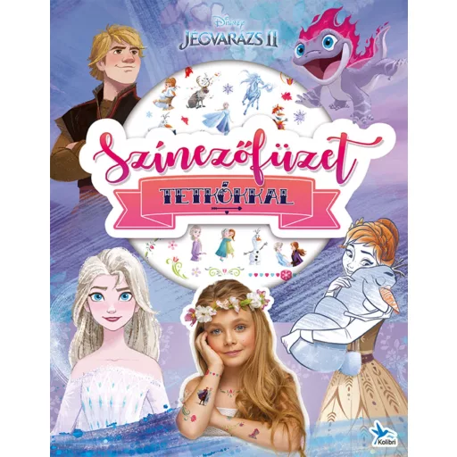 Színezőfüzet tetkókkal: Jégvarázs 2.