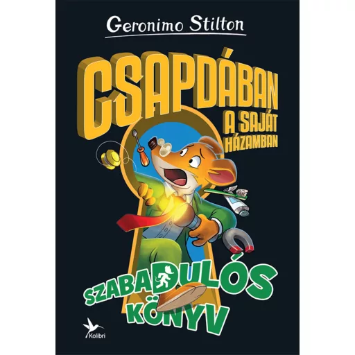 Geronimo Stilton - Csapdában a saját házamban - Szabadulós könyv (2024)
