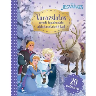   Jégvarázs - Varázslatos adventi foglalkoztató ablakmatricákkal - Disney