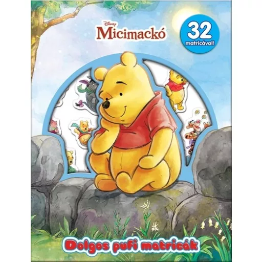 Micimackó - Dolgos pufi matricák - Disney
