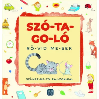   Szótagoló - Rövid mesék - színezhető rajzokkal - Török Ágnes