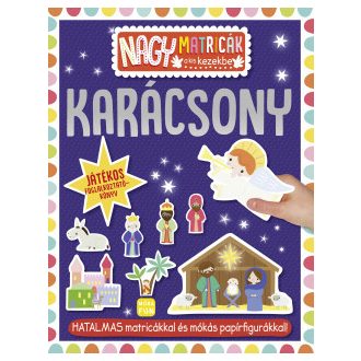 Karácsony - Nagy matricák a kis kezekbe