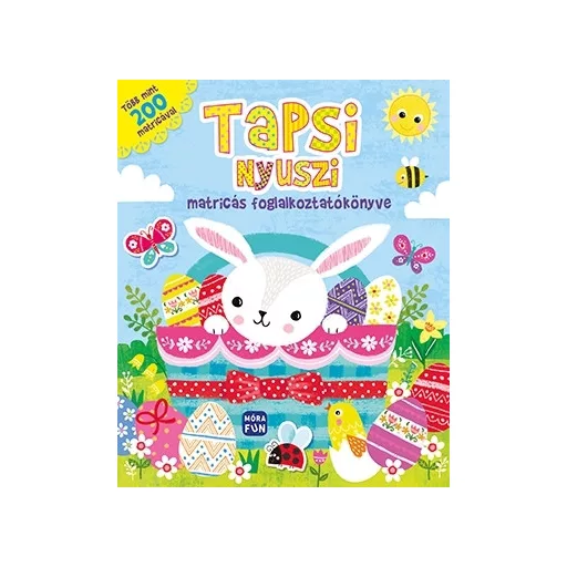Tapsi Nyuszi matricás foglalkoztatókönyve