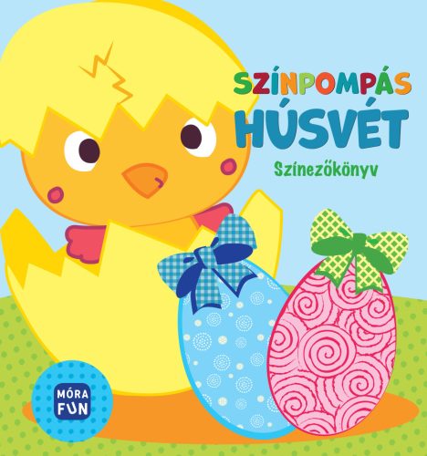 Színpompás húsvét színezőkönyv
