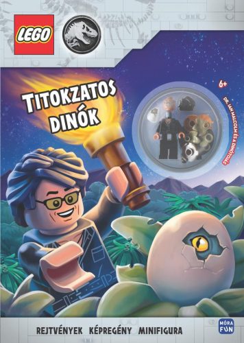LEGO Jurassic World - Titokzatos dinók - Dr. Ian Malcom és a dinótojás minifigurával