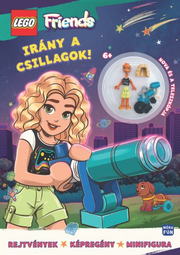 Lego Friends - Irány a csillagok! - Nova és a teleszkópja minifigurával