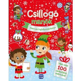 Csillogó manók - Matricás foglalkoztatókönyv