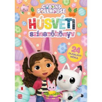 Gabi babaháza - Húsvéti színezőkönyv