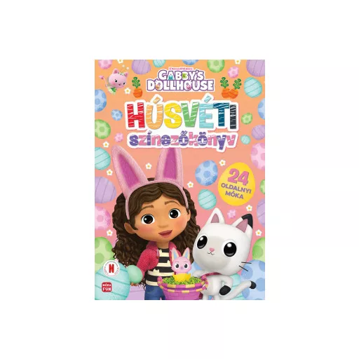 Gabi babaháza - Húsvéti színezőkönyv