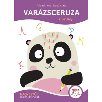   Varázsceruza 2. osztály - Nagybetűk - előírt írásfüzet (Új kiadás) - Adamikné Dr. Jászó Anna
