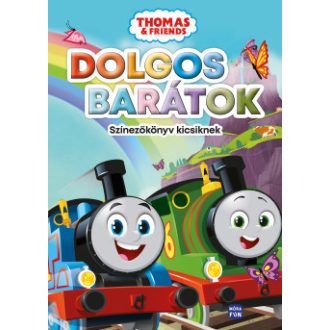Thomas. Dolgos barátok - Színezőkönyv a legkisebbeknek