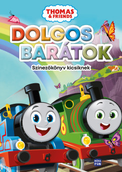 Thomas. Dolgos barátok - Színezőkönyv a legkisebbeknek