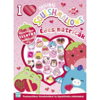Original Squishmallows - Édes matricák