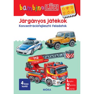   Járgányos játékok - Koncentrációfejlesztő feladatok - BambinoLÜK