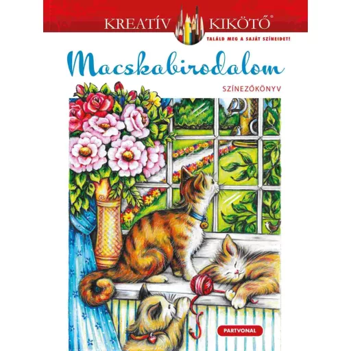 Macskabirodalom - Színezőkönyv - Teresa Goodridge