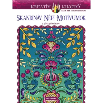   Skandináv népi motívumok - Színezőkönyv - Jessica Masurkiewitz