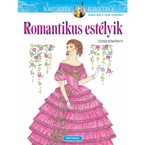 Romantikus estélyik - Színezőkönyv - Ming-Ju Sun