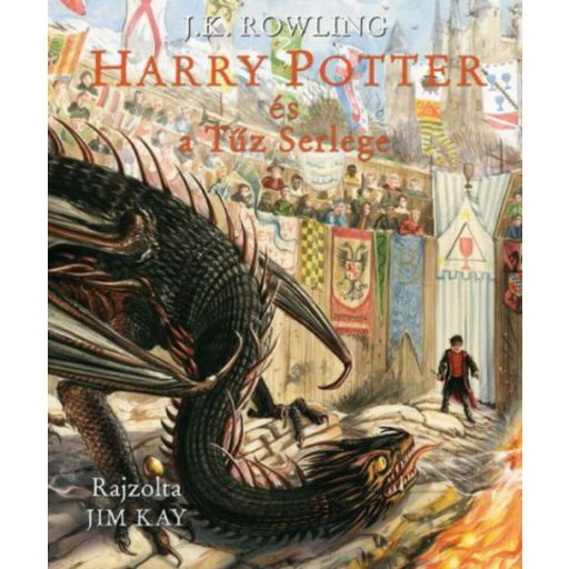 Harry Potter és a Tűz Serlege - Illusztrált - J. K. Rowling