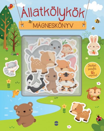 Állatkölykök - Mágneskönyv - Szépséghibás példány!