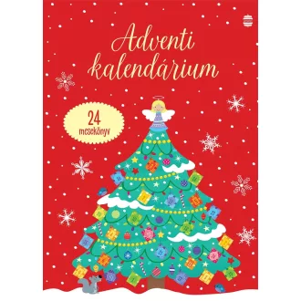 Adventi Kalendárium - 24 mesekönyv (piros)
