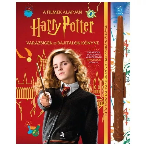 Harry Potter - Varázsigék és bájitalok könyve (Varázspálcával)