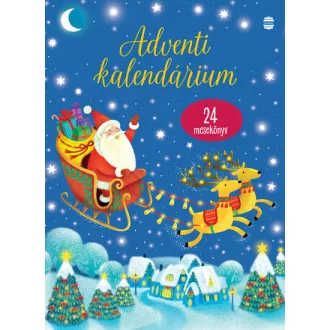 Adventi Kalendárium - 24 mesekönyv (kék)
