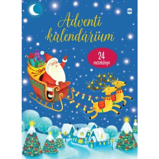 Adventi Kalendárium - 24 mesekönyv (kék)