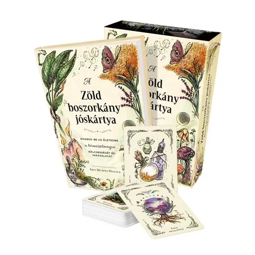 A zöld boszorkány jóskártya (Könyv és kártya) - Arin Murphy-Hiscock