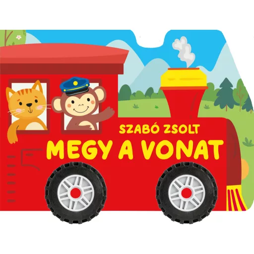 Megy a vonat - Kerekes könyv