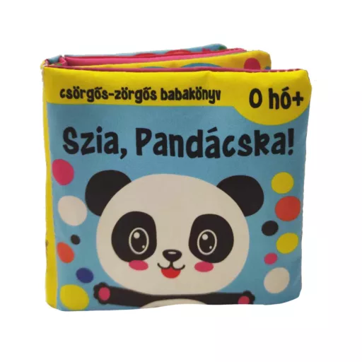 Szia, Pandácska! - Csörgős-zörgős babakönyv