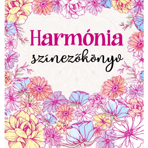 Harmónia színezőkönyv