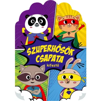 Szuperhősök csapata - Kifestő