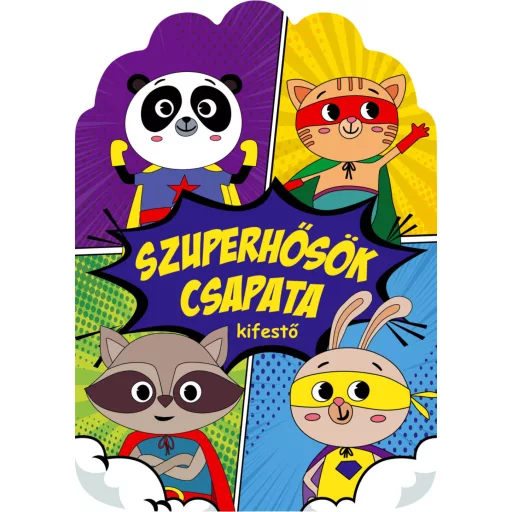 Szuperhősök csapata - Kifestő