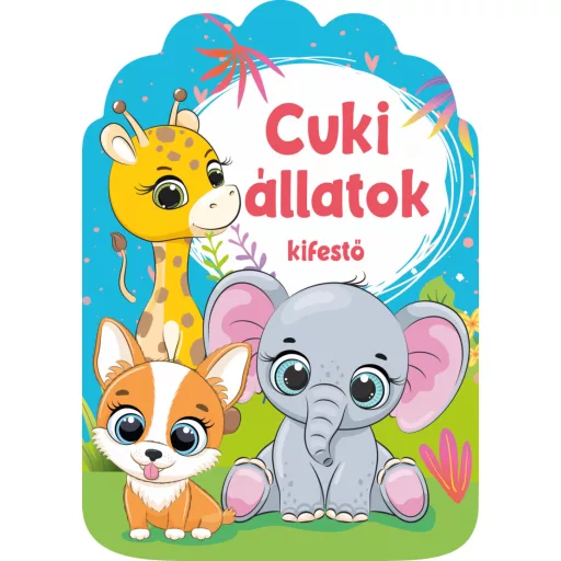 Cuki állatok - Kifestő