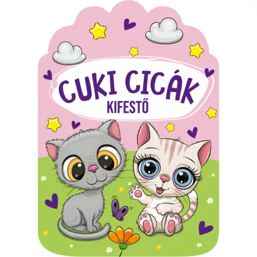 Cuki cicák - Kifestő