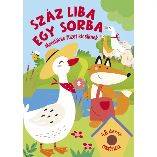 Száz liba egy sorba - Mondókás füzet kicsiknek