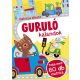 Guruló kalandok - Matricás kifestő - több mint 60 db matrica