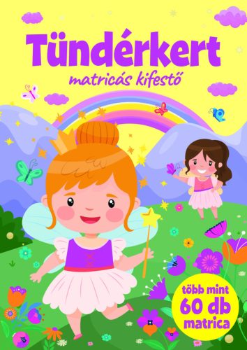 Tündérkert - Matricás kifestő - több mint 60 db matrica