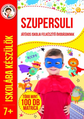 Szupersuli - Játékos iskolai felkészítő óvodásoknak