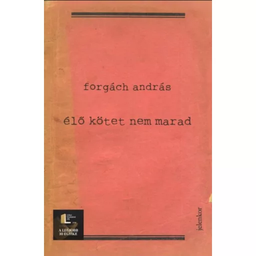 Élő kötet nem marad